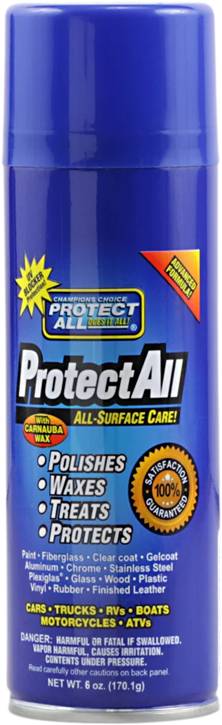 Protect All Cleaner & Polish - 13.5 oz. net wt. - Aerosol - Side View