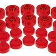 Load image into Gallery viewer, Prothane 63-91 Jeep Wagoneer Body Mount - Red