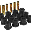 Load image into Gallery viewer, Prothane 67-87 GM Rear Spring &amp; Shackle Bushings (w/ 1.5in Bushings) - Black