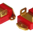 Load image into Gallery viewer, Prothane GM Motor Mounts - Type A Short - Red - Side View