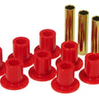 Load image into Gallery viewer, Prothane 87-96 Jeep Front Spring &amp; Shackle Bushings - Red