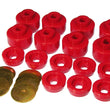 Load image into Gallery viewer, Prothane 99-06 Chevy Silverado 2/4wd Body Mounts - Red