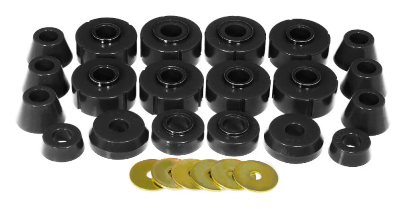 Prothane Body Mount Kit - Black fits 1978-1979 Ford Bronco / 1978-1979 Ford Bronco Custom / 1978 Ford Bronco Northland
