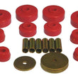 Load image into Gallery viewer, Prothane 79-88 Toyota Truck 4wd Body Mount Kit - Red
