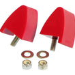 Load image into Gallery viewer, Prothane Front Bump Stops - Red fits 1964-1973 Ford Mustang / 1970-1973 Ford Mustang Grande