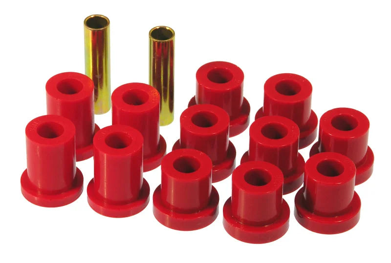 Prothane Full Rear Spring Bushings - Red fits 1956-1957 Chevrolet Bel Air / 1956 Chevrolet Bel Air Beauville