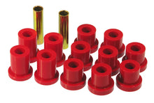 Load image into Gallery viewer, Prothane Full Rear Spring Bushings - Red fits 1956-1957 Chevrolet Bel Air / 1956 Chevrolet Bel Air Beauville