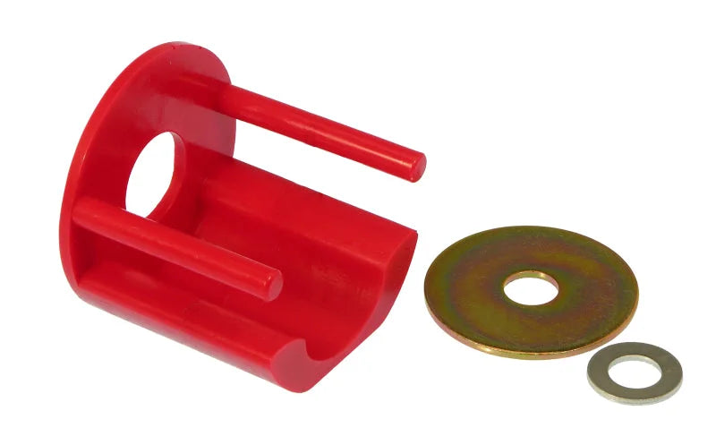 Prothane Lower Motor Mount Insert - Red fits 2006-2009 Vw Golf V / 2006-2007 Volkswagen Rabbit 2.5 / 2008-2009 Volkswagen ...