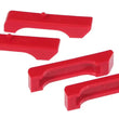 Load image into Gallery viewer, Prothane 68-87 GM Small Block Radiator Insolators - Red