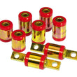 Load image into Gallery viewer, Prothane Rear Upper/Lower Control Arm Bushings - Red fits 1996-2000 Honda Civic / Civic Del Sol