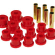 Load image into Gallery viewer, Prothane Suzuki Samurai Spring &amp; Shackle Bushings (Aftermarket Shackles) - Red