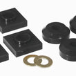 Load image into Gallery viewer, Prothane 76 &amp; Earlier Ford F150/250 Transfer Case Mounts - Black