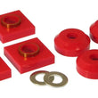 Load image into Gallery viewer, Prothane 76 &amp; Earlier Ford F150/250 Transfer Case Mounts - Red