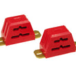 Load image into Gallery viewer, Prothane Universal Bump Stop 3 1/2 Multi-Mount - Red