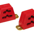 Load image into Gallery viewer, Prothane Universal Bump Stop 4 Multi-Mount - Red