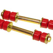 Load image into Gallery viewer, Prothane Universal End Link Set - 4 1/4in Mounting Length - Red