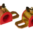Load image into Gallery viewer, Prothane Universal Greasable Sway Bar Bushings - 24MM - Type A Bracket - Red
