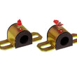 Load image into Gallery viewer, Prothane Universal Greasable Sway Bar Bushings - 3/4in - Type A Bracket - Black