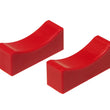 Load image into Gallery viewer, Prothane Universal Jack/Stand Pads (Fits 1.125 x 4.0 Heads) - Red