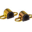 Load image into Gallery viewer, Prothane Universal Sway Bar Bushings - 1in for A Bracket - Black