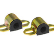 Load image into Gallery viewer, Prothane Universal Sway Bar Bushings - 3/4in for A Bracket - Black