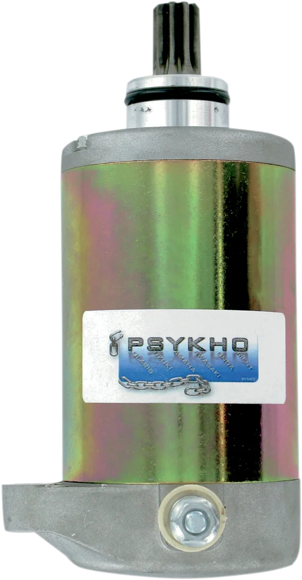 Psykho Starter Motor - Suzuki 18807N - Side View