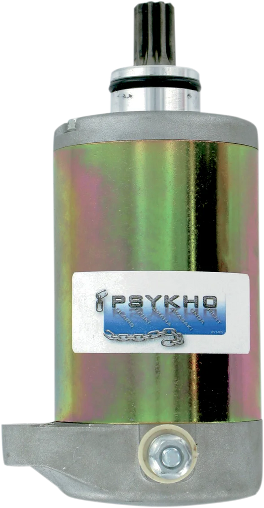 Psykho Starter Motor - Suzuki 18807N - Side View