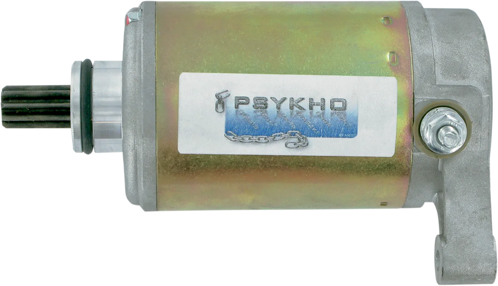Psykho Starter Motor - Yamaha 18420N - Side View