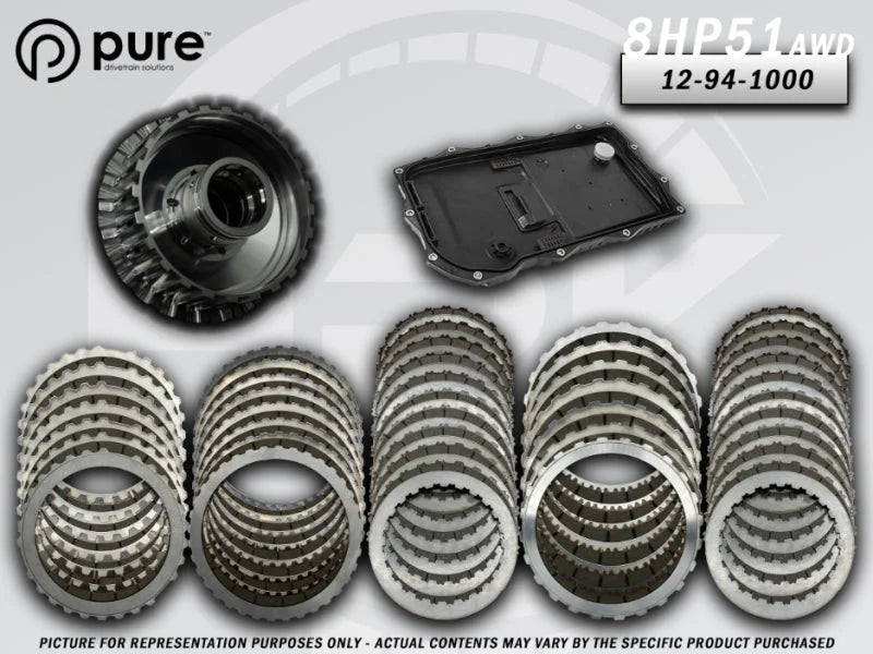 Pure Drivetrain Solutions 8HP51 High Performance Transmission Hard Parts Kit - AWD - Stage 1