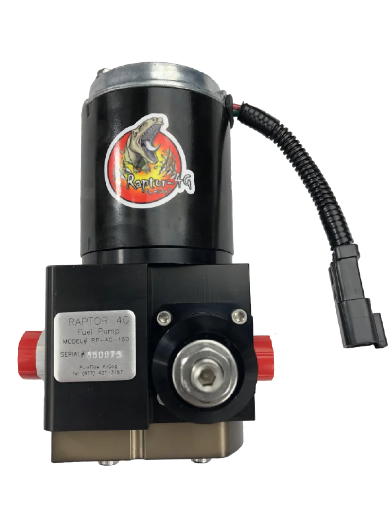 PureFlow Raptor VP-100gph Universal Fuel Pump - Side View