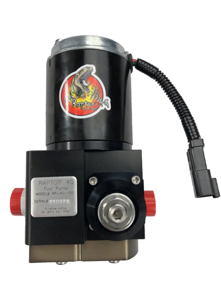 PureFlow Raptor VP-100gph Universal Fuel Pump - Side View