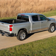 Load image into Gallery viewer, Putco 07-13 Silverado Crew Cab 6.5 Short Box - 6in Wide - 14pcs Stainless Steel Rocker Panels - Back View