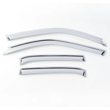 Load image into Gallery viewer, Putco 07-14 Chevrolet Tahoe (Set of 4) Element Chrome Window Visors - Back View