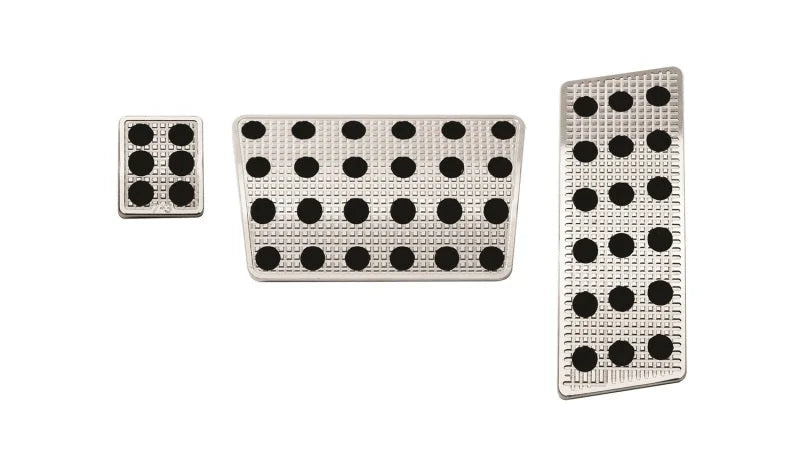 Putco 07-17 Jeep Wrangler Liquid Pedals - Track Design - Side View