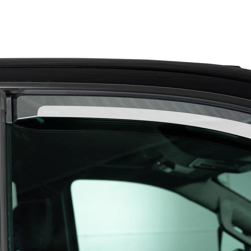 Putco 09-18 Ram 1500 - Crew Cab (Set of 4) Excl Rebel Model Element Chrome Window Visors - Additional View 8