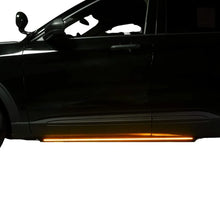 Load image into Gallery viewer, Putco 11-23 Ford Explorer Blade Rocker Kits Sideliners- Amber/White - Side View