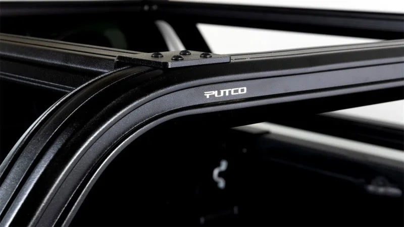 Putco 15-20 Ford F-150 - 6-1/2ft (Standard Box) Venture TEC Rack - Back View
