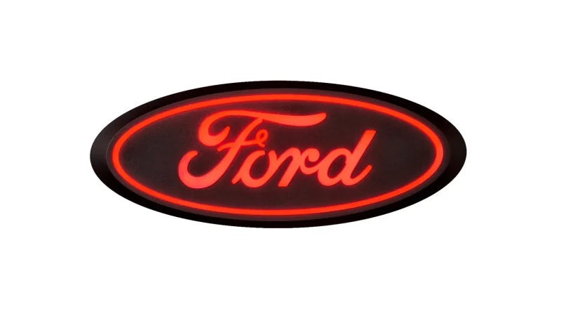 Putco 15-20 Ford F-150 Rear Luminix Ford LED Emblem (Does not Fit Platinum or Limited) - Side View