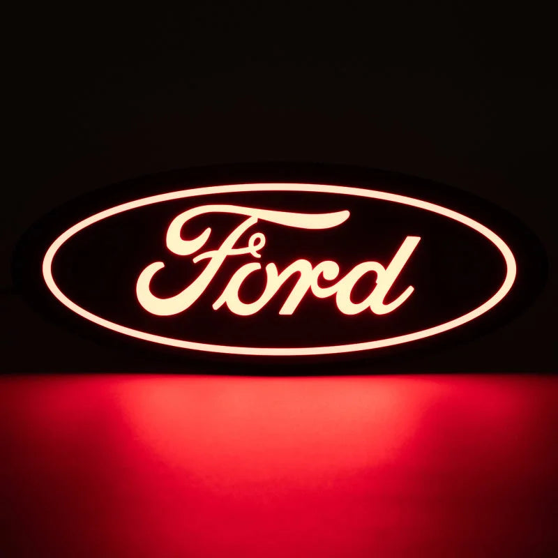 Putco 15-20 Ford F-150 Rear Luminix Ford LED Emblem (Does not Fit Platinum or Limited) - Installation View