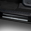 Load image into Gallery viewer, Putco 15-20 Ford F-150 - Regular Cab &amp; SuperCab w/ F-150 Etching (2pcs) Black Platinum Door Sill - Main Product View