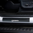 Load image into Gallery viewer, Putco 15-20 Ford F-150 - Regular Cab &amp; SuperCab w/ F-150 Etching (2pcs) Black Platinum Door Sill - Installation View