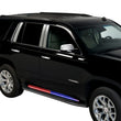 Load image into Gallery viewer, Putco 15-23 Chevrolet Tahoe Blade Rocker Kits Sideliners - Red/Blue w/ White Override - Main Product View