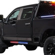 Load image into Gallery viewer, Putco 15-24 Chevrolet Silverado HD Blade Rocker Kits Sideliners - Red/Blue w/ White Override - Main Product View