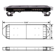 Load image into Gallery viewer, Putco 16in Hornet Light Bar - (Amber) LED Stealth Rooftop Strobe Bar - Additional View 9