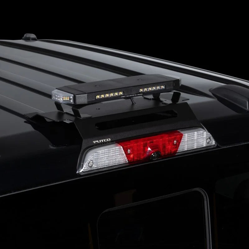 Putco 16in Universal Light Bar LED Tri-Hornet - Amber/White/Blue Single - Additional View 8