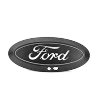 Load image into Gallery viewer, Putco 17-19 Ford SuperDuty Front Luminix Ford LED Emblem - w/ Camera CutOut - Side View
