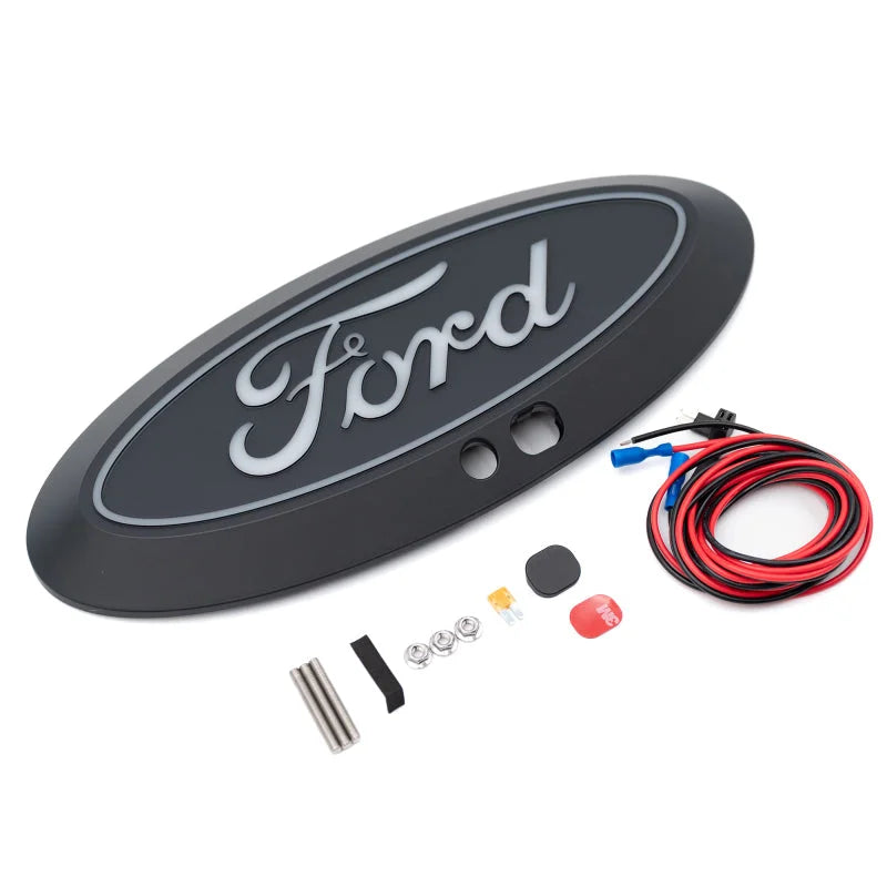 Putco 17-19 Ford SuperDuty Front Luminix Ford LED Emblem - w/ Camera CutOut - Additional View 6