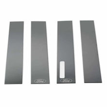 Load image into Gallery viewer, Putco 17-20 Ford SuperDuty - Crew Cab / SuperCab w/ Keypad Black Platinum Pillar Posts Classic - Back View