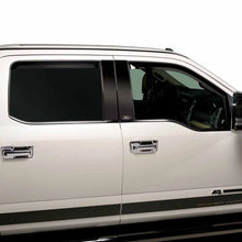 Load image into Gallery viewer, Putco 17-20 Ford SuperDuty - Crew Cab / SuperCab w/ Keypad Black Platinum Pillar Posts Classic - Installation View
