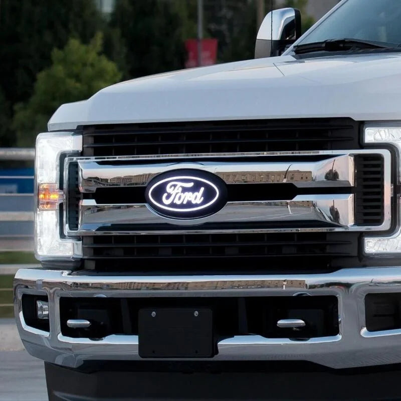 Putco 17-20 Ford SuperDuty Front Luminix Ford LED Emblem - w/o Camera CutOut - Additional View 6